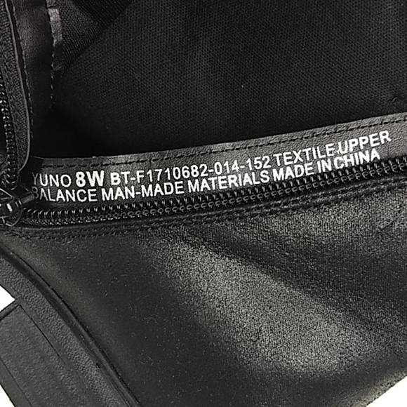 Beartraps Black Ankle Boots Size 8W - Picture 8 of 8